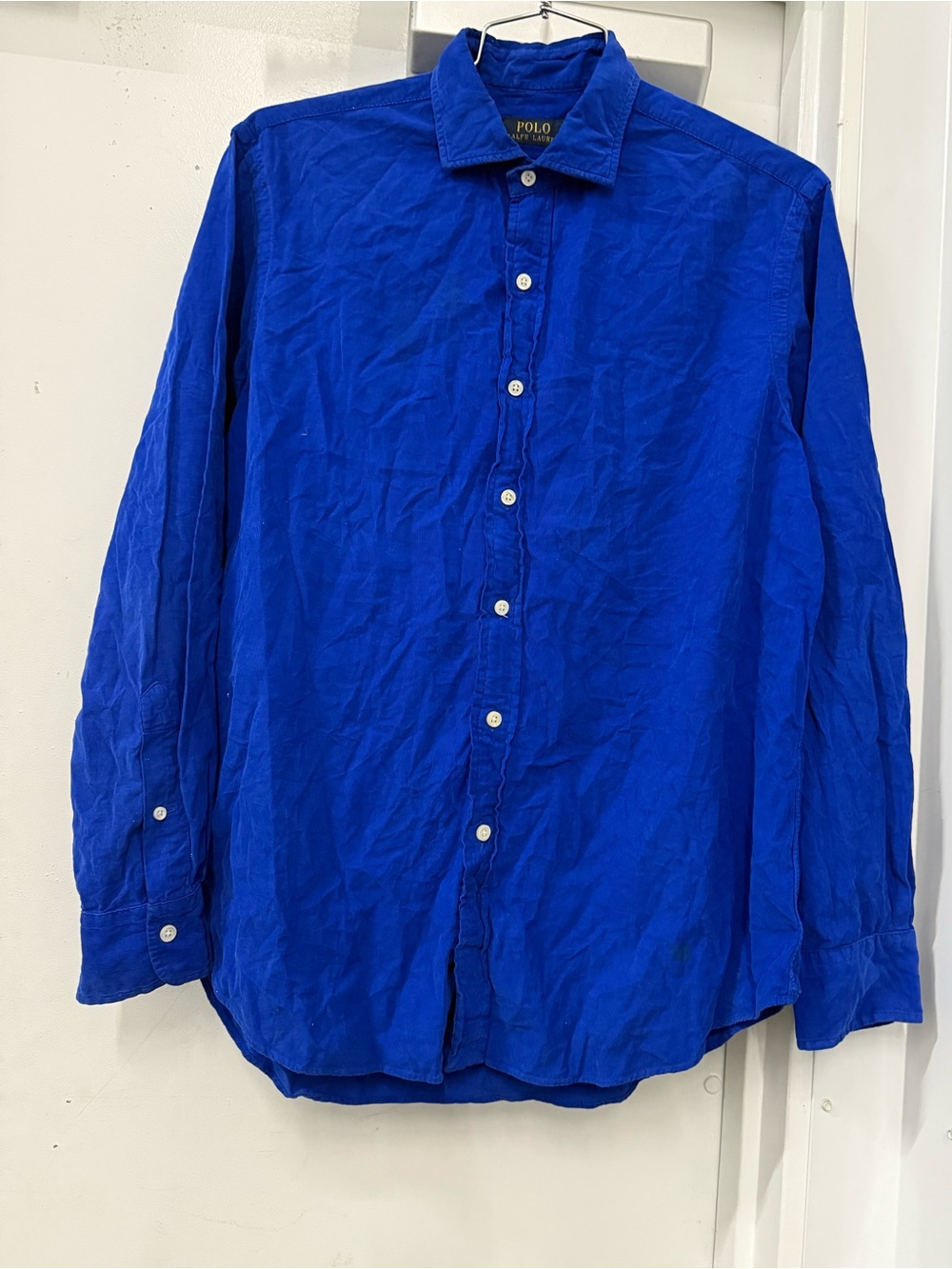 Polo by Ralph Lauren Men's Button-Down Shirt - Cobalt Blue